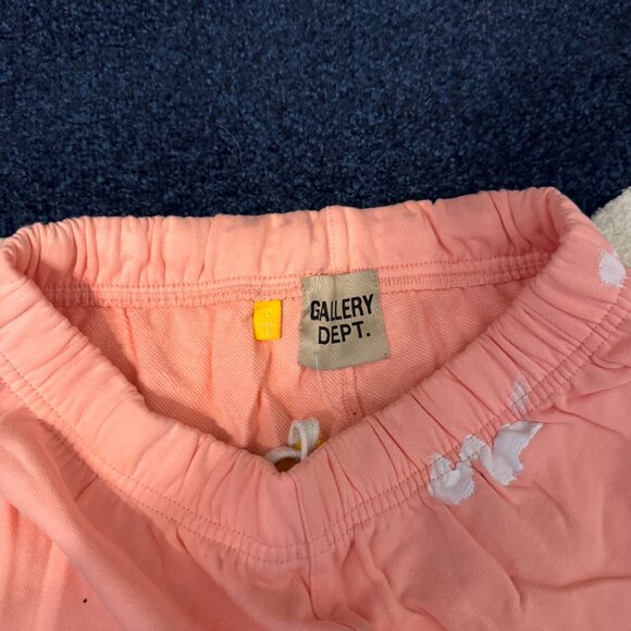 Gallery Dept Painted Flare Sweatpants Pink Size Large - Picture 2 of 3
